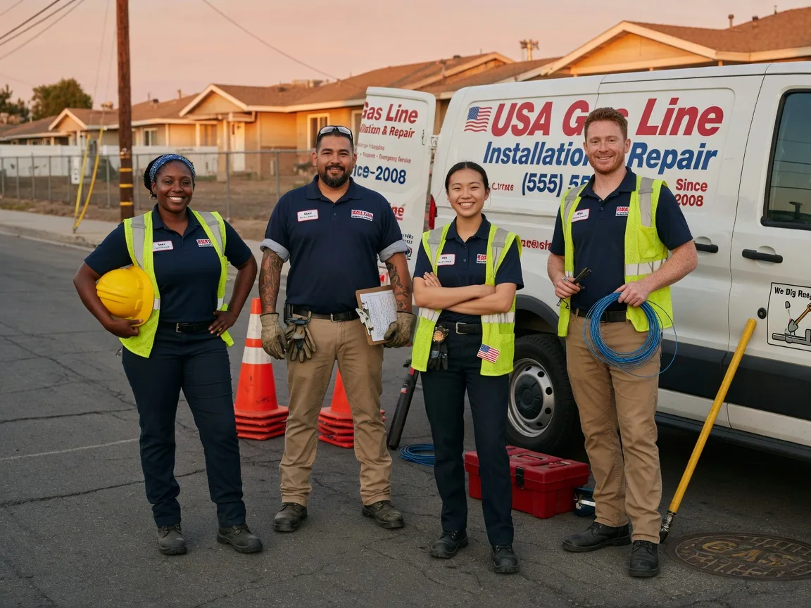 Gas Line Installation company in Farmersville, TX